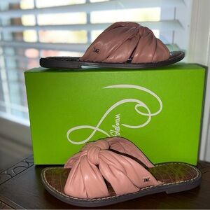 Sam Edelman Garson Leather Knot Sandals - Size 7 1/2-Calirose
